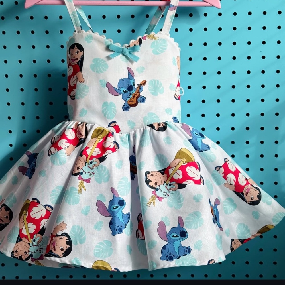 *SOLD* Custom Lilo & Stitch Dress